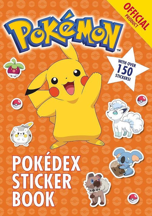 The Official Pokemon Pokedex Sticker Book (Paperback)