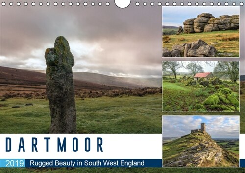 Dartmoor 2019 : Rugged beauty in South West England (Calendar)