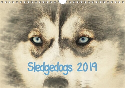 Sledgedogs 2019 / UK-Version 2019 : The calendar is designed in ornate watercolor style so that each image looks like work of art. (Calendar, 5 ed)