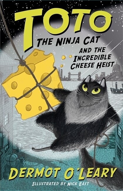 [중고] Toto the Ninja Cat and the Incredible Cheese Heist : Book 2 (Paperback)