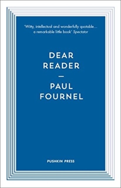 Dear Reader (Paperback)