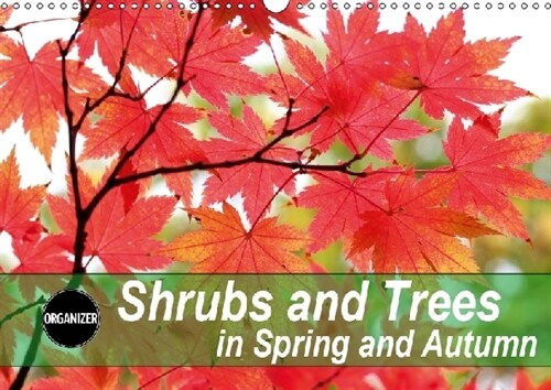 Shrubs and Trees in Spring and Autumn 2019 : Blossoms and berries of shrubs and trees. (Calendar)