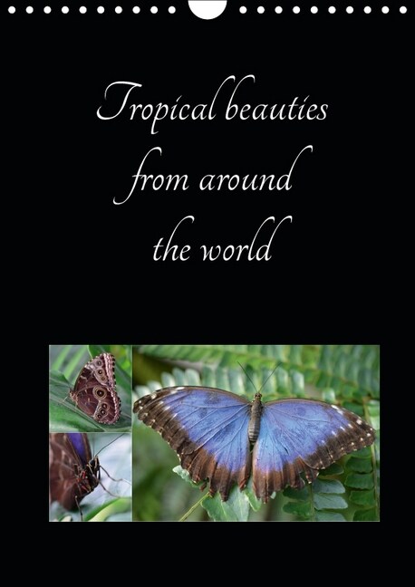 Tropical beauties from around the world 2019 : Simplifying species identification (Calendar, 4 ed)