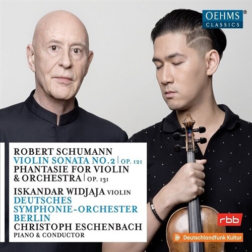 [수입] 슈만 : 바이올린 소나타 2번 & 바이올린과 오케스트라를 위한 환상곡 Op.131