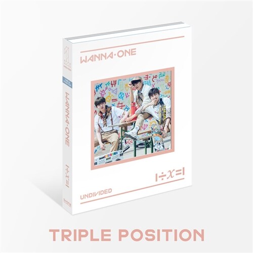 워너원 - 스페셜앨범 1÷χ=1 (UNDIVIDED) [Triple Position Ver.]