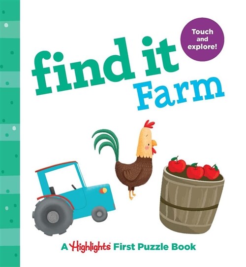 Find It Farm: Babys First Puzzle Book (Board Books)