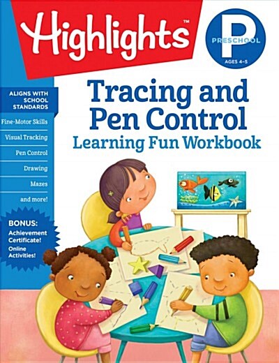 [중고] Preschool Tracing and Pen Control (Paperback)