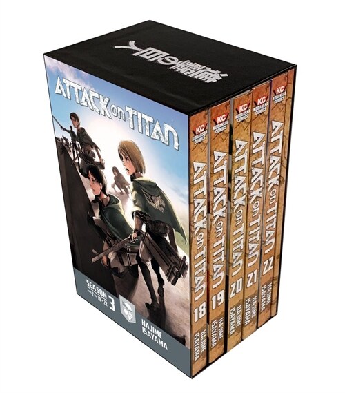Attack on Titan Season 3 Part 2 Manga Box Set (Paperback)