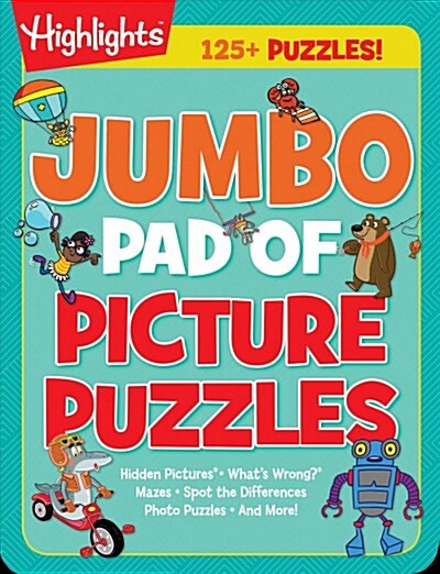 Jumbo Pad of Picture Puzzles (Paperback)