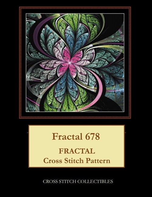 Fractal 678: Fractal Cross Stitch Pattern (Paperback)