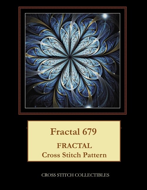 Fractal 679: Fractal Cross Stitch Pattern (Paperback)