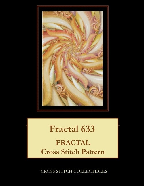 Fractal 633: Fractal Cross Stitch Pattern (Paperback)