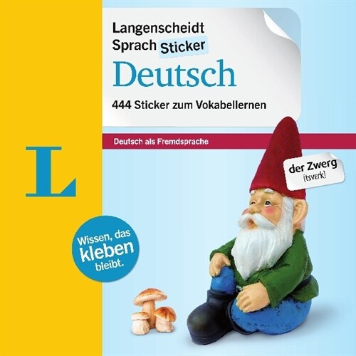 Langenscheidt Sprachsticker Deutsch - 444 German Language Stickers (German Edition) (Other)