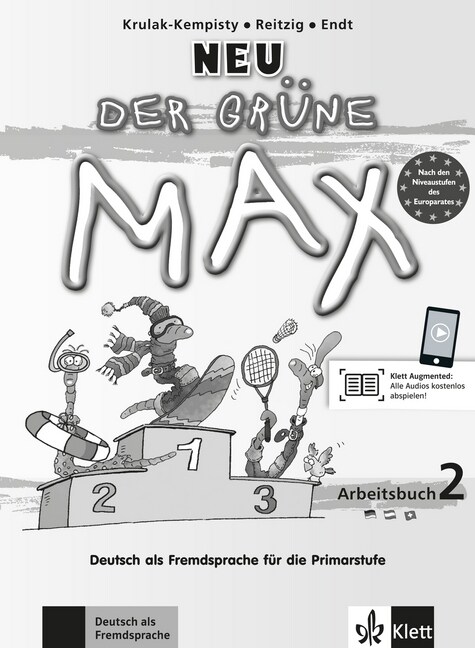 DER GRUNE MAX 2 NEU, LIBRO DE EJERCICIOS + CD (Paperback)
