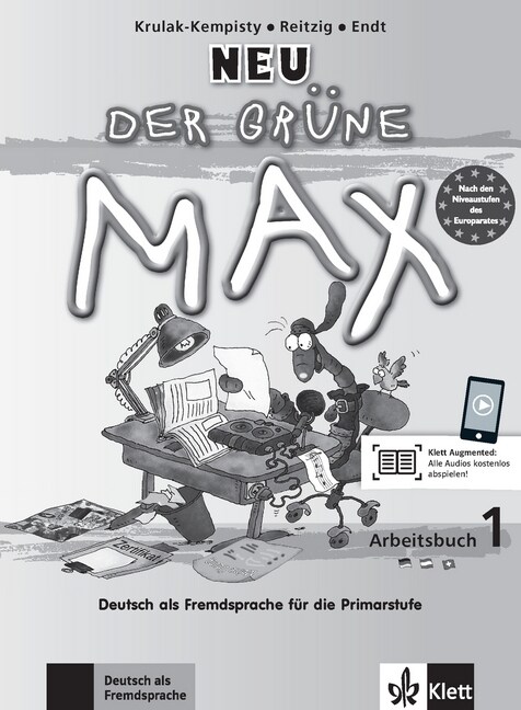 DER GRUNE MAX 1 NEU, LIBRO DE EJERCICIOS + CD (Paperback)