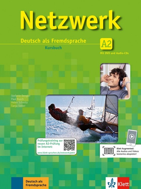 Netzwerk: Kursbuch A2 Mit 2 Audio-CDs & 2 DVDs (Paperback)