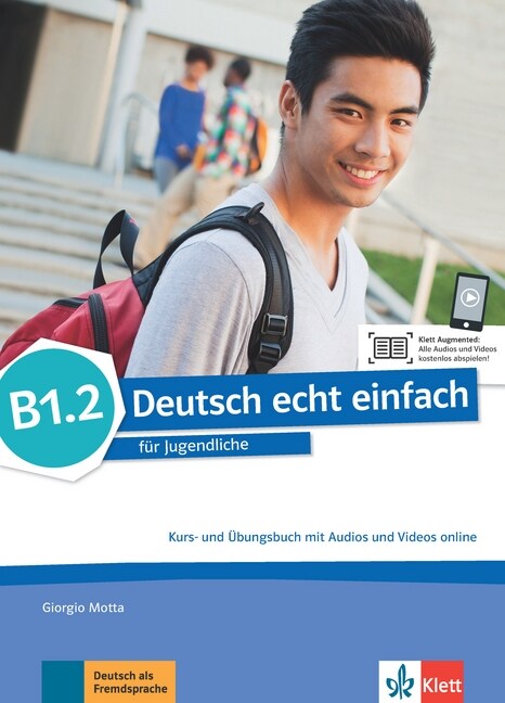 DEUTSCH ECHT EINFACH! B1.2, LIBRO DEL ALUMNO Y EJERCICIOS CON AUDIO ONLINE (Paperback)