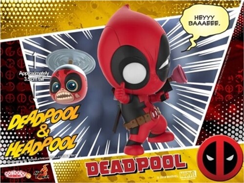 [Hot Toys] 코스베이비 데드풀&헤드풀 COSB483 - Deadpool and Headpool Cosbaby (S) Bobble-Head Collectible Set