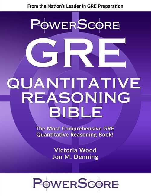 Powerscore GRE Quantitative Reasoning Bible (Paperback, 2018)