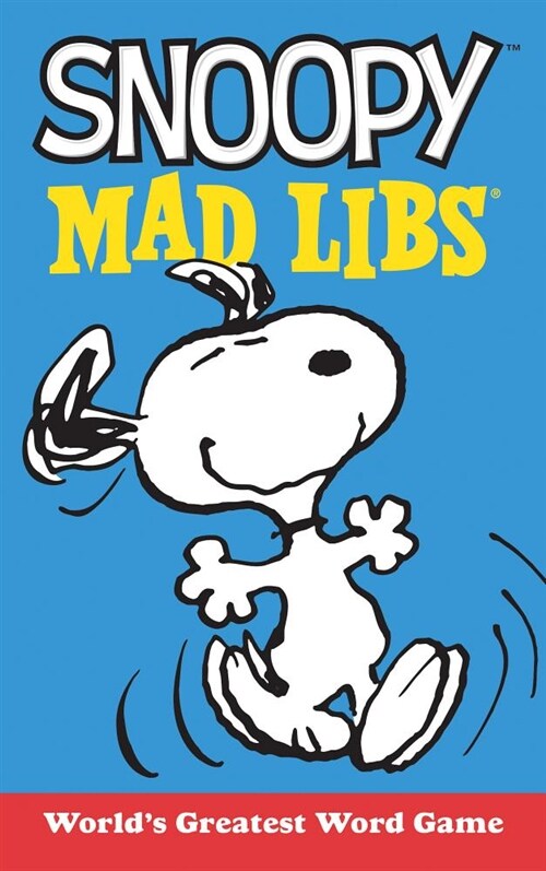 Snoopy Mad Libs: Worlds Greatest Word Game (Paperback)
