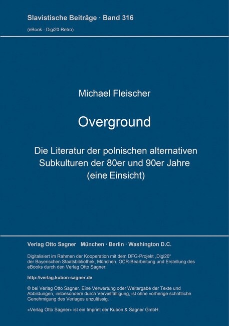 Overground (Paperback)