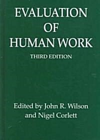 Evaluation of Human Work (Package, 3 Rev ed)