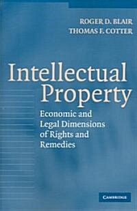 Intellectual Property : Economic and Legal Dimensions of Rights and Remedies (Paperback)