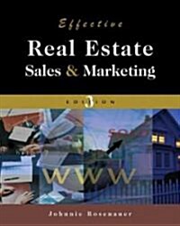 [중고] Effective Real Estate Sales And Marketing (Paperback, 3rd)