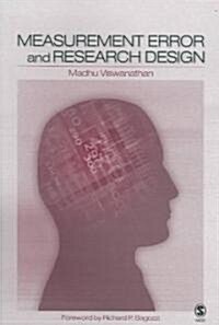 Measurement Error and Research Design (Paperback)