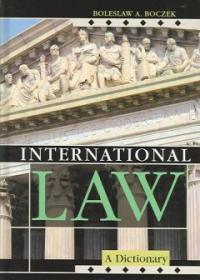 International law : a dictionary