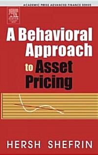 [중고] A Behavioral Approach To Asset Pricing (Hardcover)