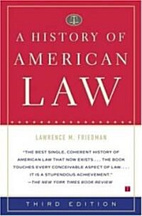 A History of American Law (Paperback, 3, Revised)