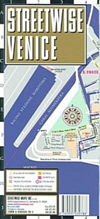 Streetwise Venice Pocket Map (Paperback, FOL, LAM, MA)