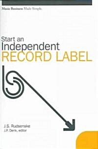 [중고] Start an Independent Record Label (Paperback)
