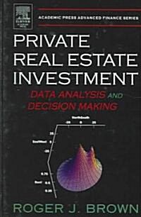 Private Real Estate Investment (Hardcover, CD-ROM)