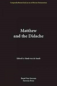 Matthew and the Didache (Hardcover)