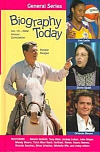 Biography Today 2004 Annual Cumulation (Hardcover)