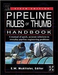 Pipeline Rules Of Thumb Handbook (Paperback)