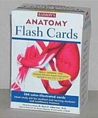 Barrons Anatomy Flash Cards (Hardcover, FLC, PCK)