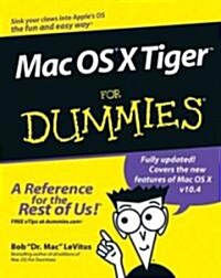 Mac OS X Tiger for Dummies (Paperback)