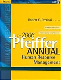 The 2006 Pfeiffer Annual (Hardcover, CD-ROM)