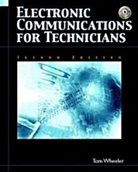 Electronic Communications for Technicians [With CDROM] (Paperback, 2)