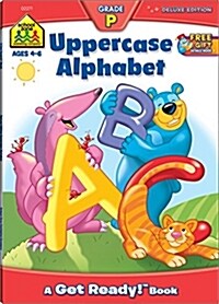 School Zone Uppercase Alphabet Workbook (Paperback)