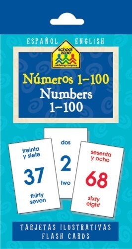 Numbers 1-100 (Paperback, Bilingual)