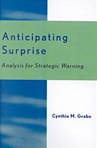 Anticipating Surprise: Analysis for Strategic Warning (Paperback)