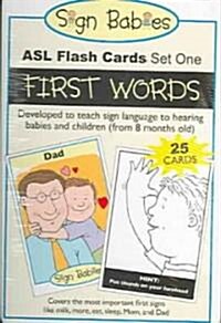 Sign Babies ASL Flash Cards-Set 1 (Cards, FLC)