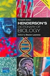 Hendersons Dictionary Of Biology (Paperback, 13th)