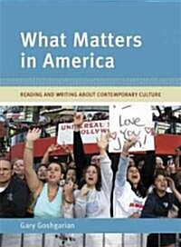 What Matters in America (Paperback)