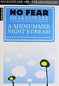[중고] A Midsummer Nights Dream (No Fear Shakespeare): Volume 7 (Paperback, Study Guide)