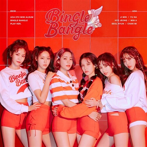 [중고] AOA - 미니 5집 Bingle Bangle [Play Ver.]